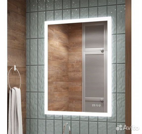 Зеркальный шкаф в ванную Via