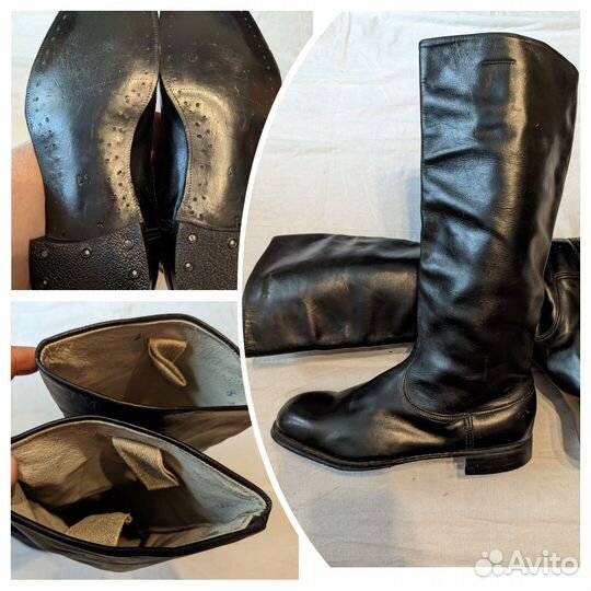 Сапоги офицерские хромовые СССР