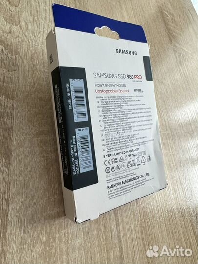 SSD Samsung 980 PRO (с радиатором, PC/PS5)