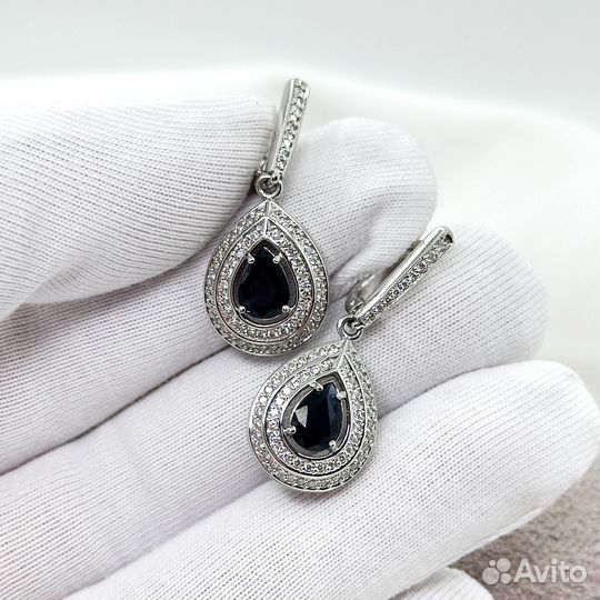 Золотой гарнитур с бриллиантами 1,33 карата 585