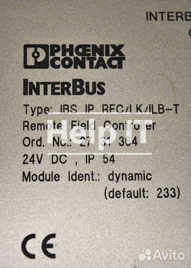 Контроллер Phoenix Contact IBS IP RFC/LK/ILB-T