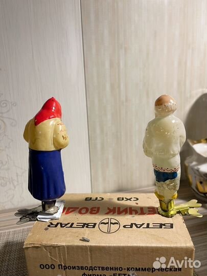 Елочные игрушки СССР