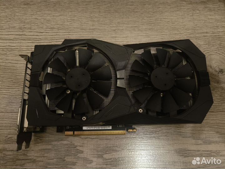 Видеокарта RX 470 asus strix 4gb