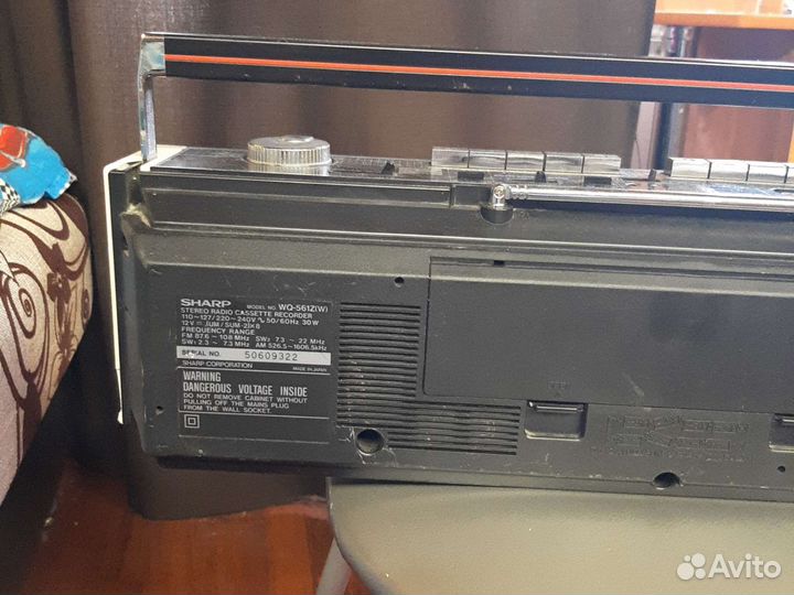 Магнитола sharp WQ 561