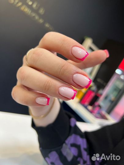 Маникюр с покрытием