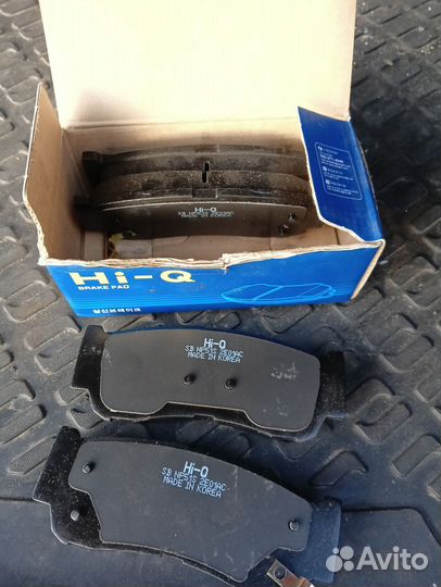Тормозные колодки задние на hyundai /Kia