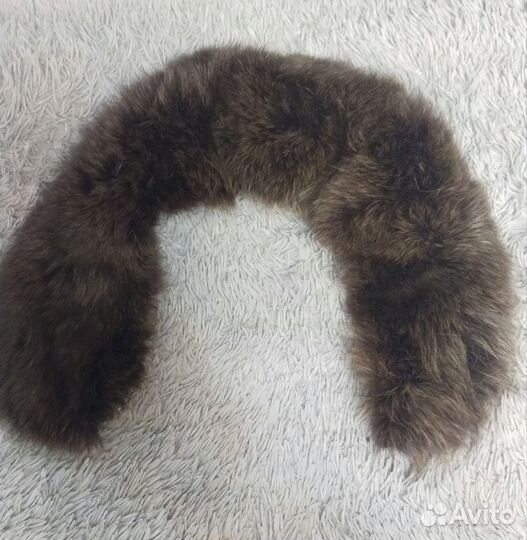Меховой воротник песец