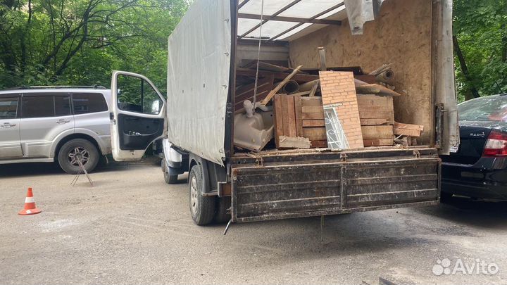 Воз мусора Демонтаж
