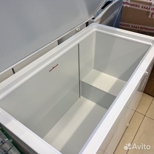 Морозильный ларь 400л с глухой крышкой