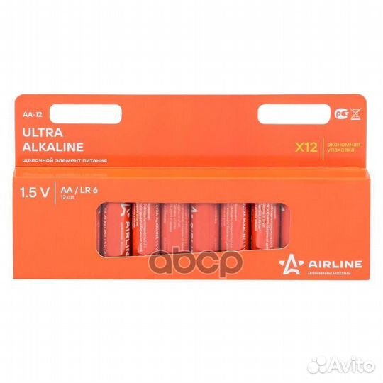 Батарейки LR6/AA щелочные 12 шт. LR6/AA щелочны