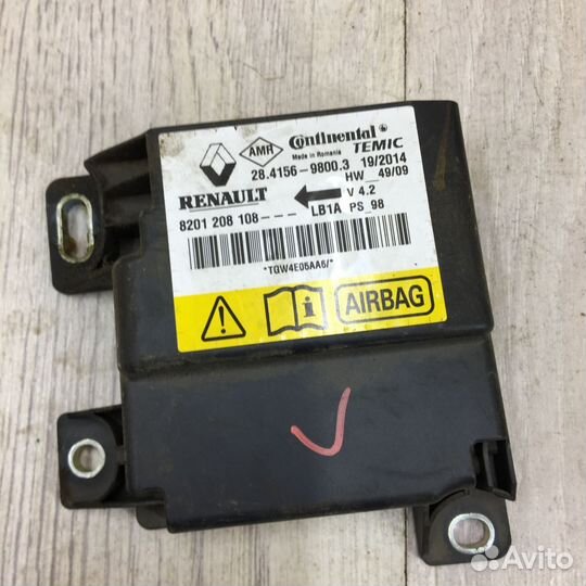 Блок управления Аирбаг Airbag SRS Блок подушки без