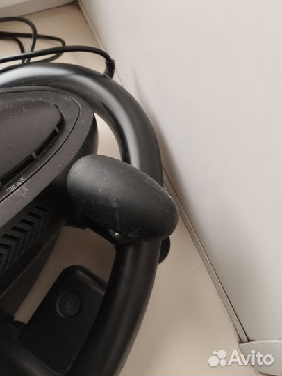 Игровой руль с передачами defender forsage gtr