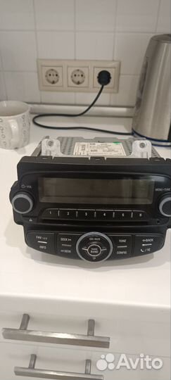 Штатная магнитола chevrolet cruze с рамкой