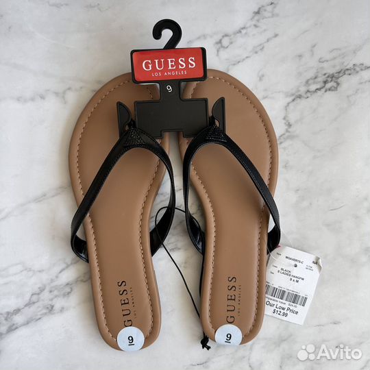 Вьетнамки шлепанцы Guess 35 36 37 39 40 новые