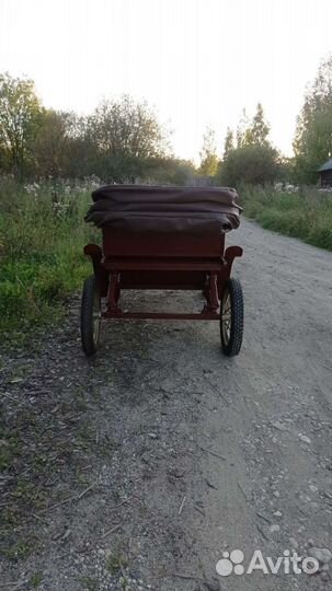 Карета-фаэтон для лошади или пони