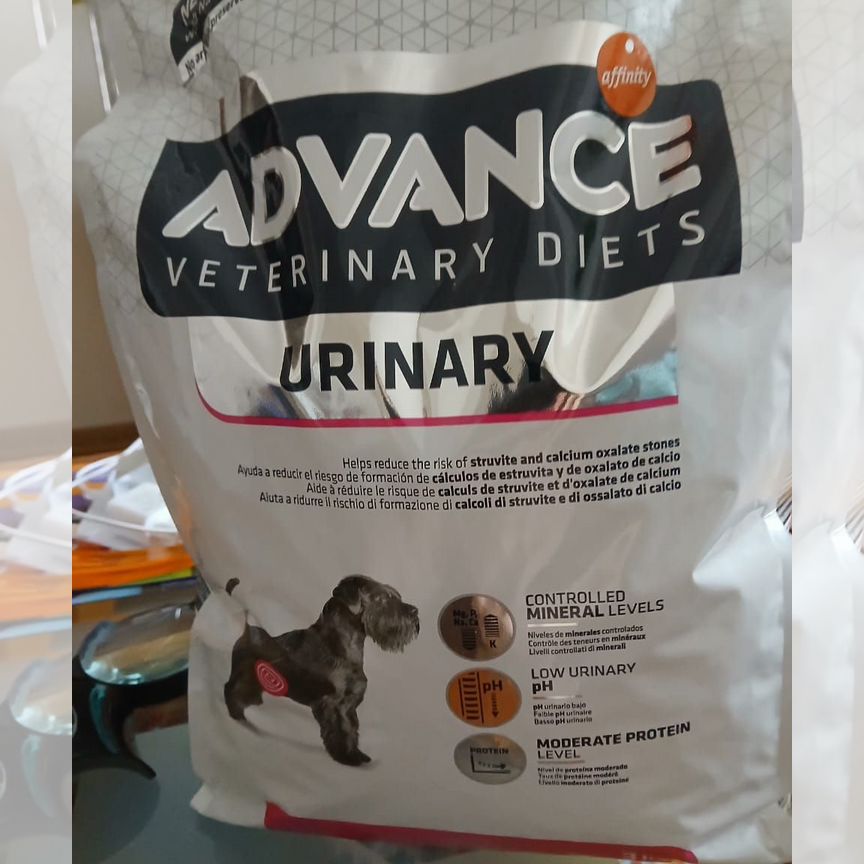 Корм для собак Advance Urinary