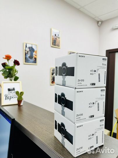 Sony ZV-E10 Kit 16-50 Белый (Новый, гарантия)