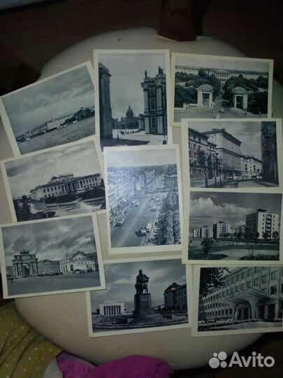 Винтажные открытки Ленинград 1964 г. Цена 1 шт