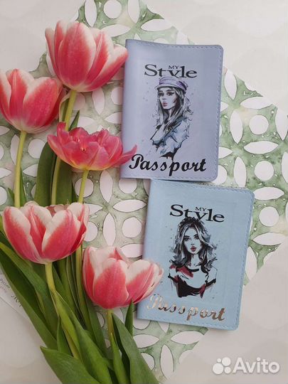 Обложка на паспорт ручная работа
