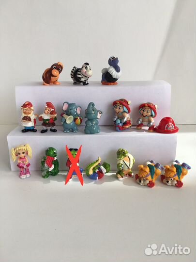 Киндеры 90-х: бегемоты, акулы, пингвины и др