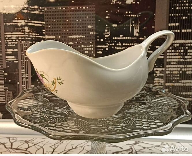 Южноуральский Фарфор соусники чайная пара