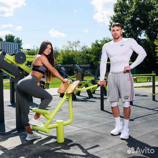 Уличный тренажер Гиперэкстензия Fix-1702