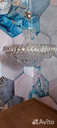 Люстра хрустальная