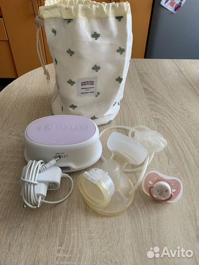 Молокоотсос avent электрический