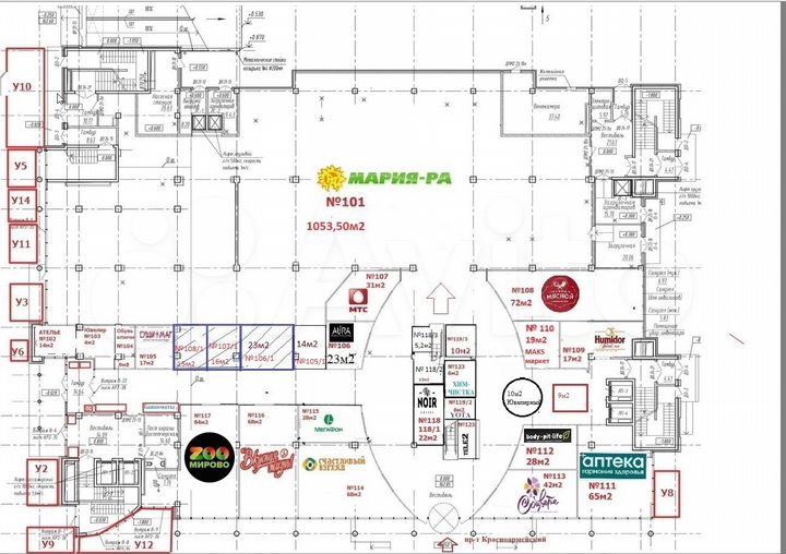 Торговая площадь, 16 м²