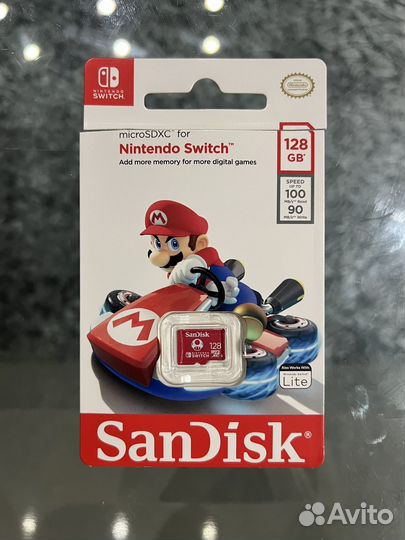 Карта памяти для Nintendo Switch 128GB (оригинал)
