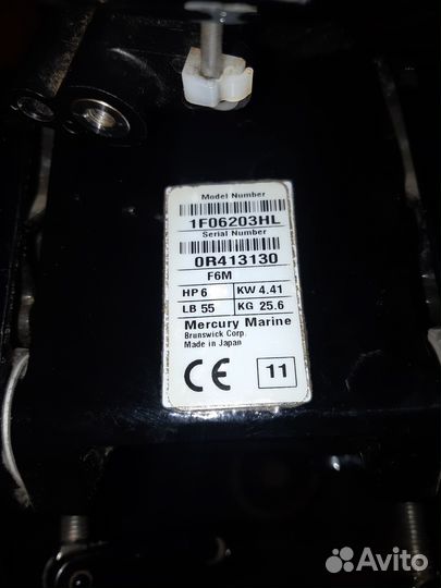 Продам лодочный мотор Mercury 6 4т