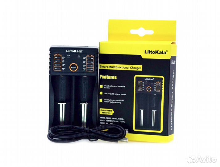 Зарядное устройство LiitoKala Li-Ion/Ni-MH/LiFePo4