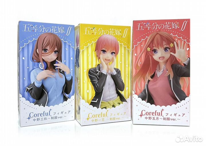 Фигурки Taito Coreful Quintessential Quintuplets