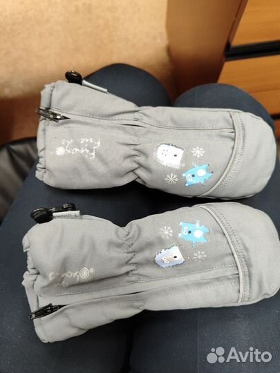 Варежки краги детские