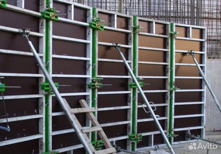 Опалубка алюминиевая для фундаментов