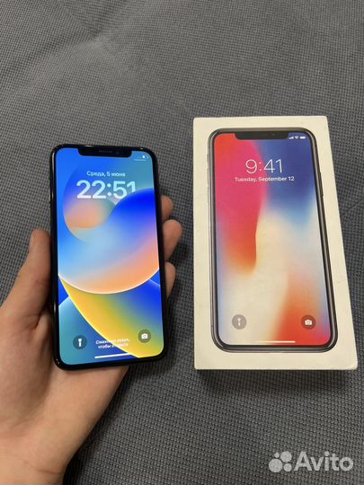 iPhone X, 256 ГБ