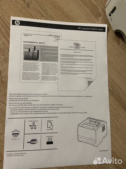 Принтер Hp Laser Jet P2035