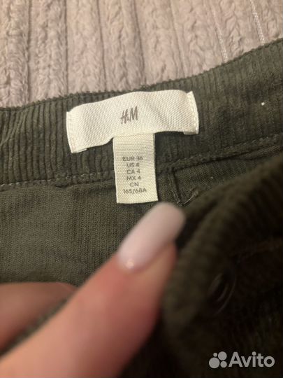 Брюки вельветовые