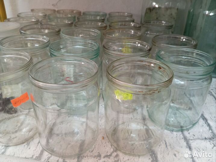 Стеклянная банка 3л, 0,7;0, 5л