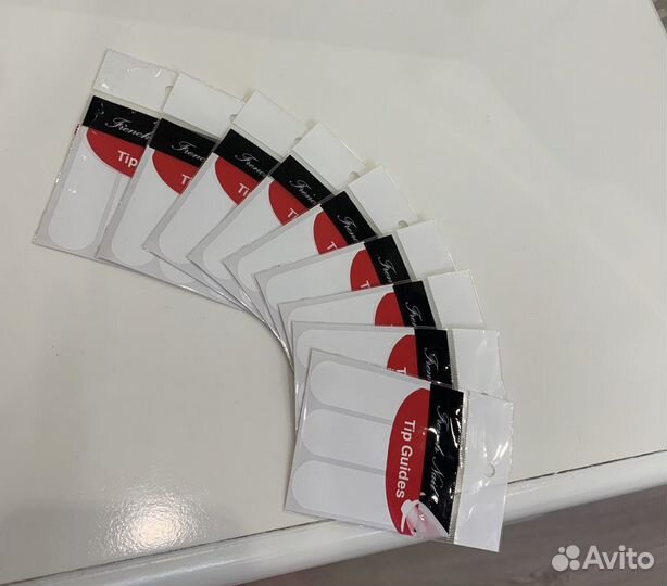 Наклейки для французского маникюра