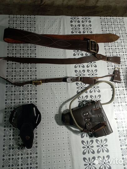 Ремень портупея СССР кобура