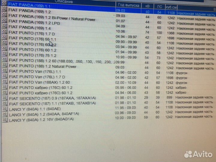 Суппорт задний fiat punto