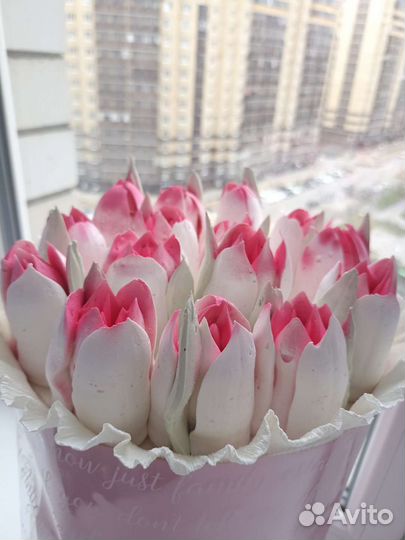 Зефирные букеты на Выпускной