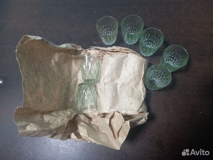 Стаканы граненые и стопки СССР