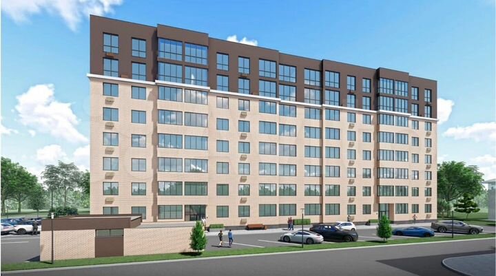 2-к. квартира, 71,4 м², 7/8 эт.