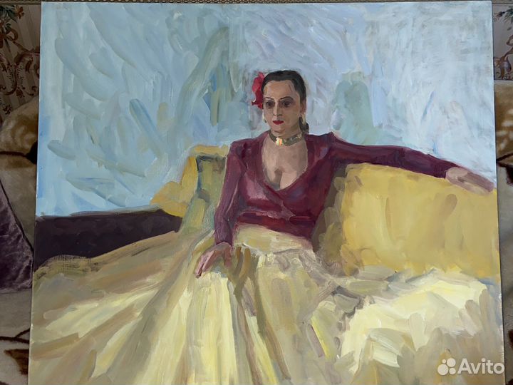 Картина маслом на холсте Танцовщица