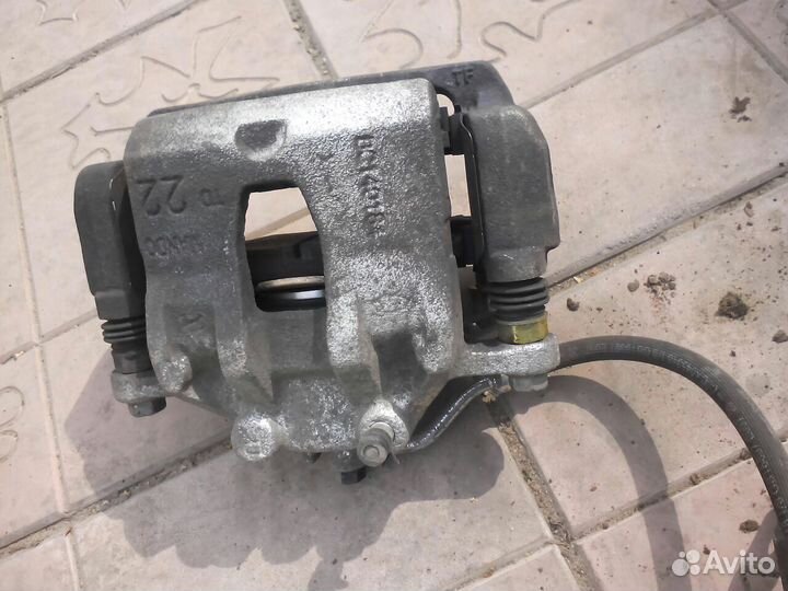 Суппорт тормозной hyundai solaris