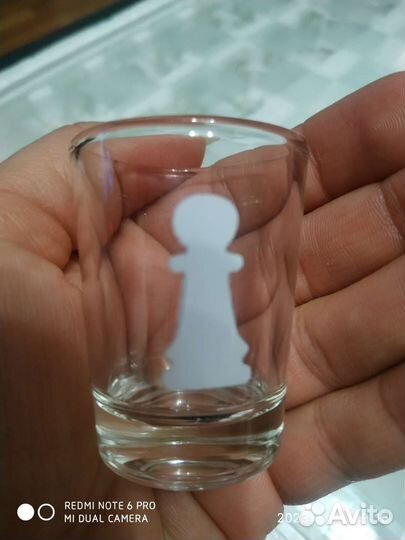 Шахматы рюмки