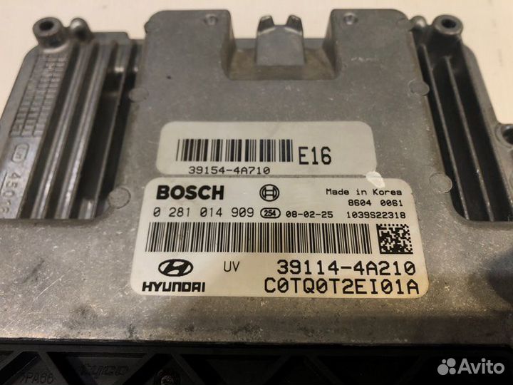 Блок управления двигателем Hyundai H-1 Starex F6