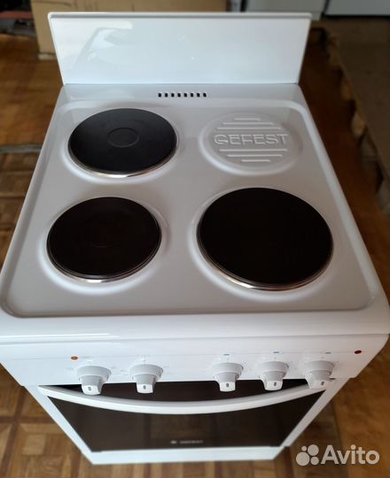 Электрическая плита Гефест. Доставка